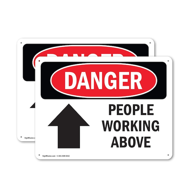 Signmission Safety Culture Sign, 10 in Width, Plastic, Rectangle OS-2PACK-DS-P-710-L-1517 - main